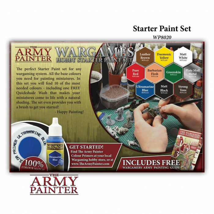 Warpaints Starter Paint Set-Paint and Ink-LITKO Game Accessories