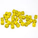 Opaque 12mm d6 Yellow/black Dice Block™ (36 dice)-Dice-LITKO Game Accessories