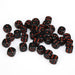 Opaque 12mm d6 Black/red Dice Block™ (36 dice)-Dice-LITKO Game Accessories