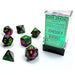 Gemini® Polyhedral Green-Purple/gold 7-Die Set-Dice-LITKO Game Accessories