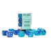 Gemini® 16mm d6 Blue-Blue/light blue Luminary™ Dice Block™ (12 dice)-Dice-LITKO Game Accessories