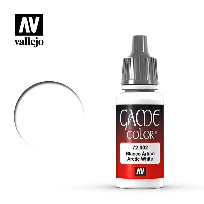 Vallejo Game Color Arctic White (72.002) (17ml)-Paint and Ink-LITKO Game Accessories