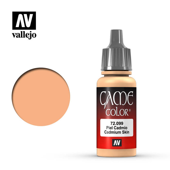 Vallejo Game Color Cadmium Skin (72.099) (17ml)-Paint and Ink-LITKO Game Accessories
