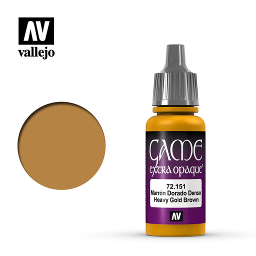 Vallejo Game Color Heavy Gold Brown (72.151) (17ml)-Paint and Ink-LITKO Game Accessories