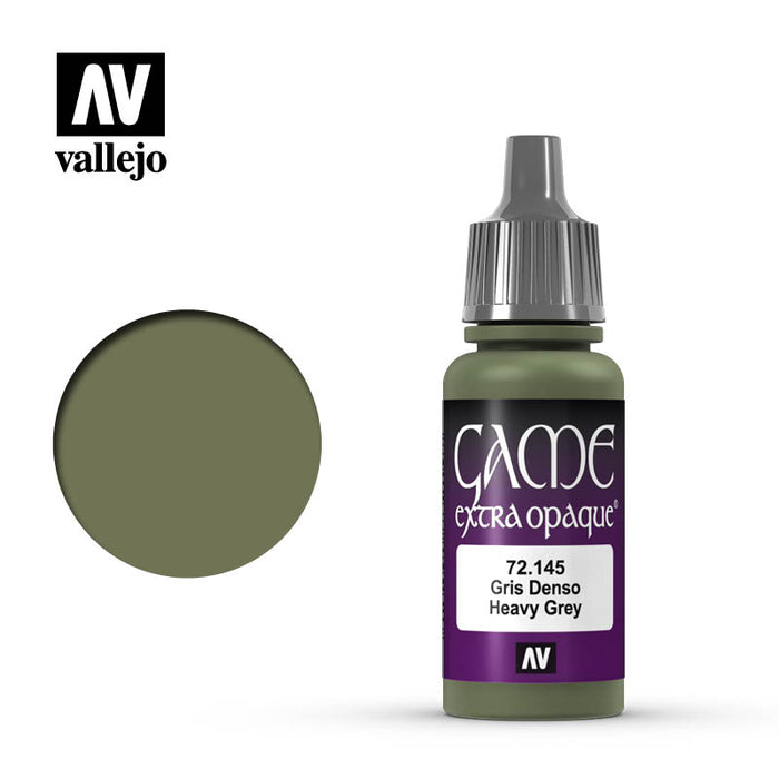 Vallejo Game Color Heavy Grey (72.145) (17ml)-Paint and Ink-LITKO Game Accessories