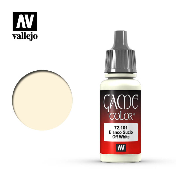 Vallejo Game Color Off White (72.101) (17ml)-Paint and Ink-LITKO Game Accessories