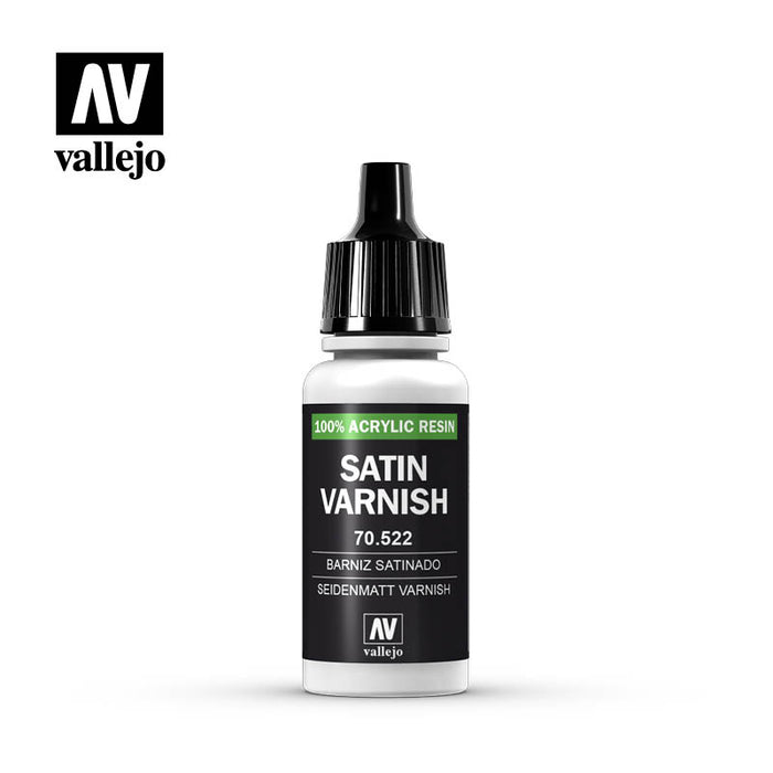 Vallejo Game Color Permanent Satin Varnish (70.522) (17ml)-Paint and Ink-LITKO Game Accessories