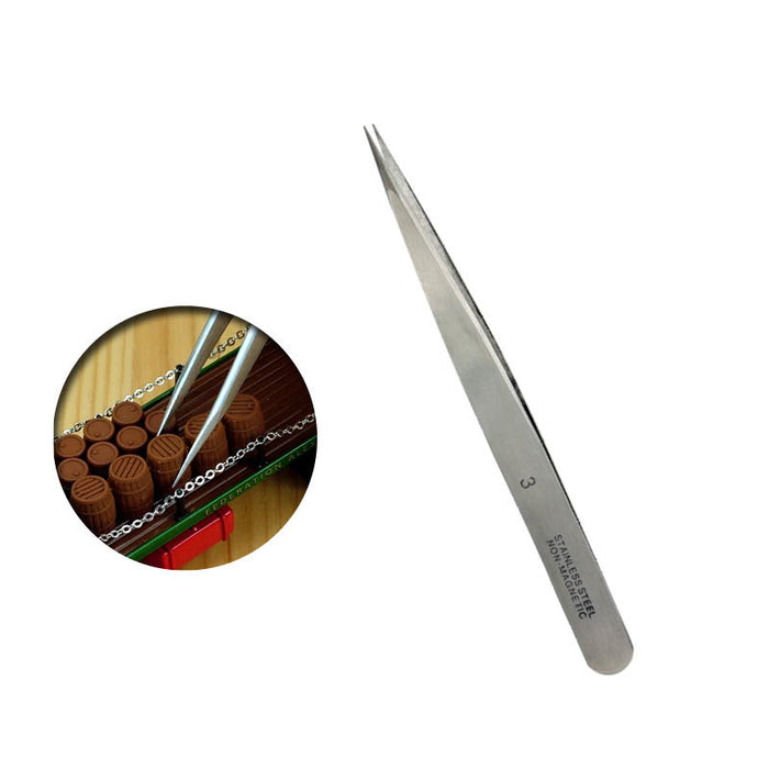 Vallejo Straight Fine Tweezers (120 mm)-Tools-LITKO Game Accessories